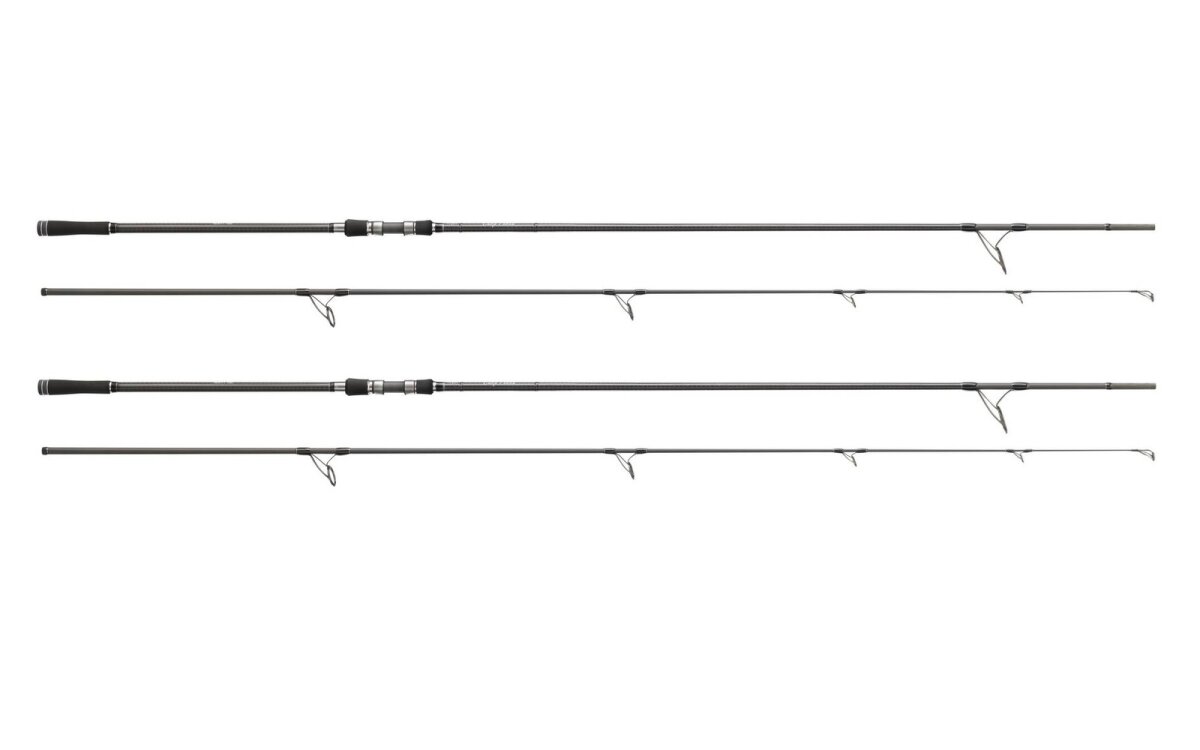 2x Hearty Rise Carp Force CF-1302LR 3,91m 130-140g Weitwurf Karpfenrute Paarpreis Set