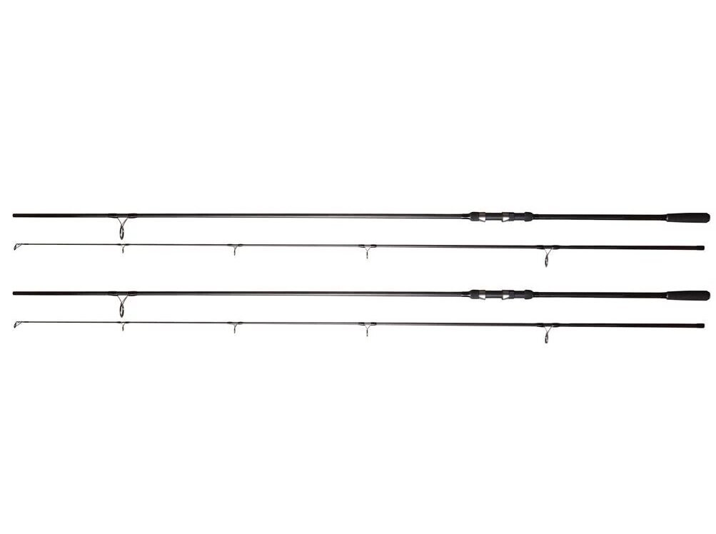 2x Shakespeare Cypry 12ft 3,60m 2,75lbs 2-teilig Karpfenrute Paarpreis Bundle