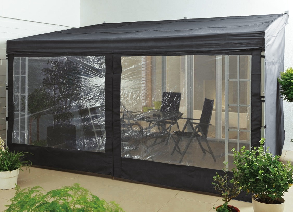 Zubehör für Anbau-Pergola, 4×3 Meter