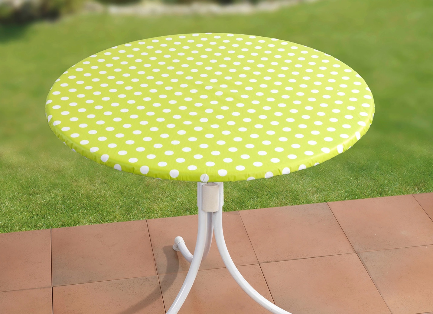 Abwaschbare Spann-Tischdecke