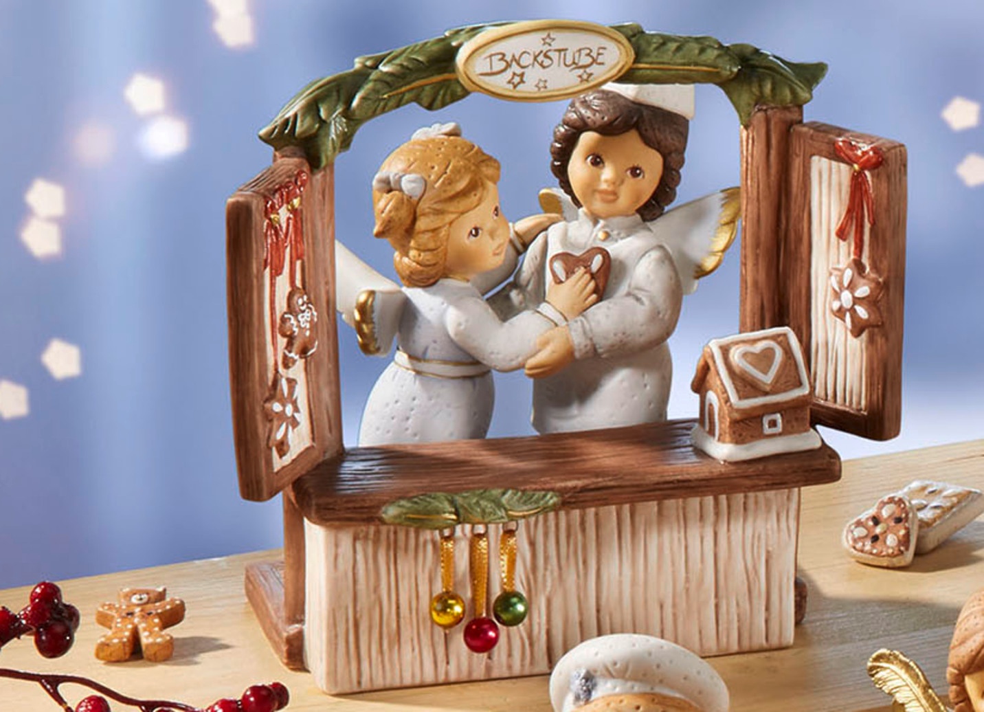 Szene Lebkuchenbäckerei aus der Nina & Marco-Serie