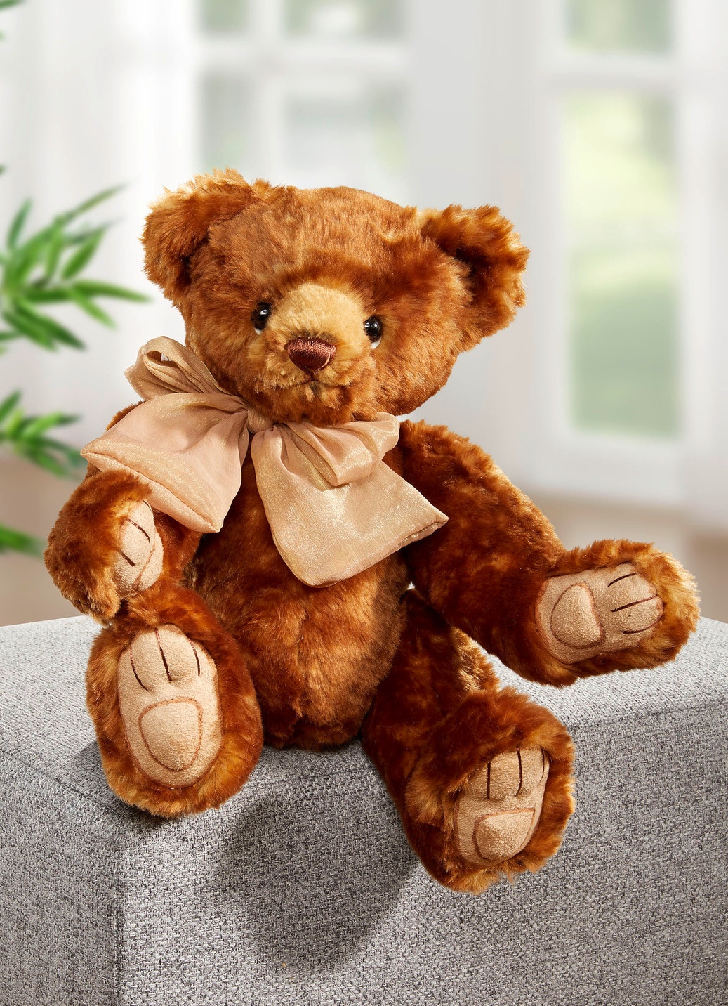 Teddybär Bastien von Clemens Spieltiere mit Clemens-Pass