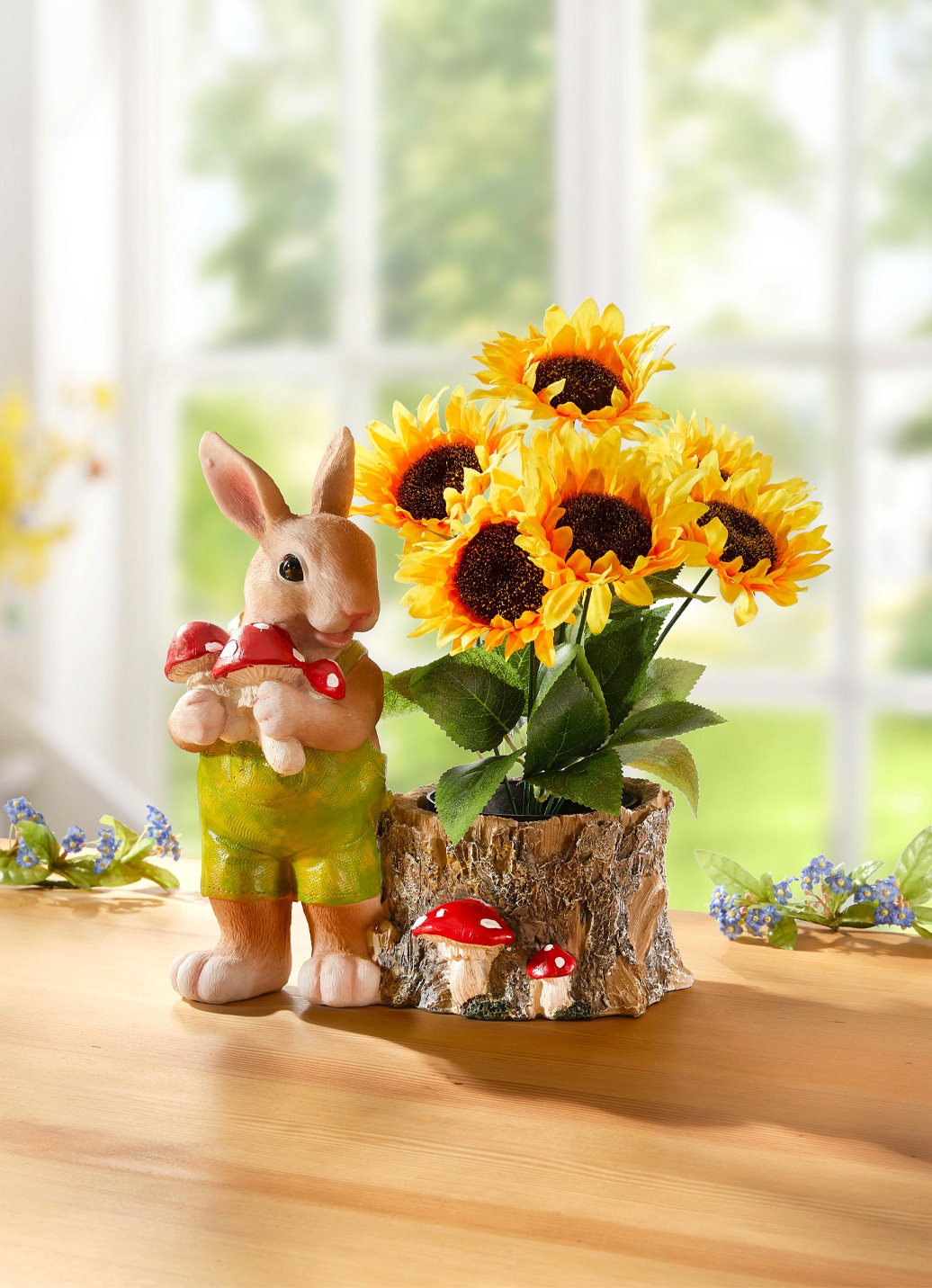 Pflanztopf mit Hase