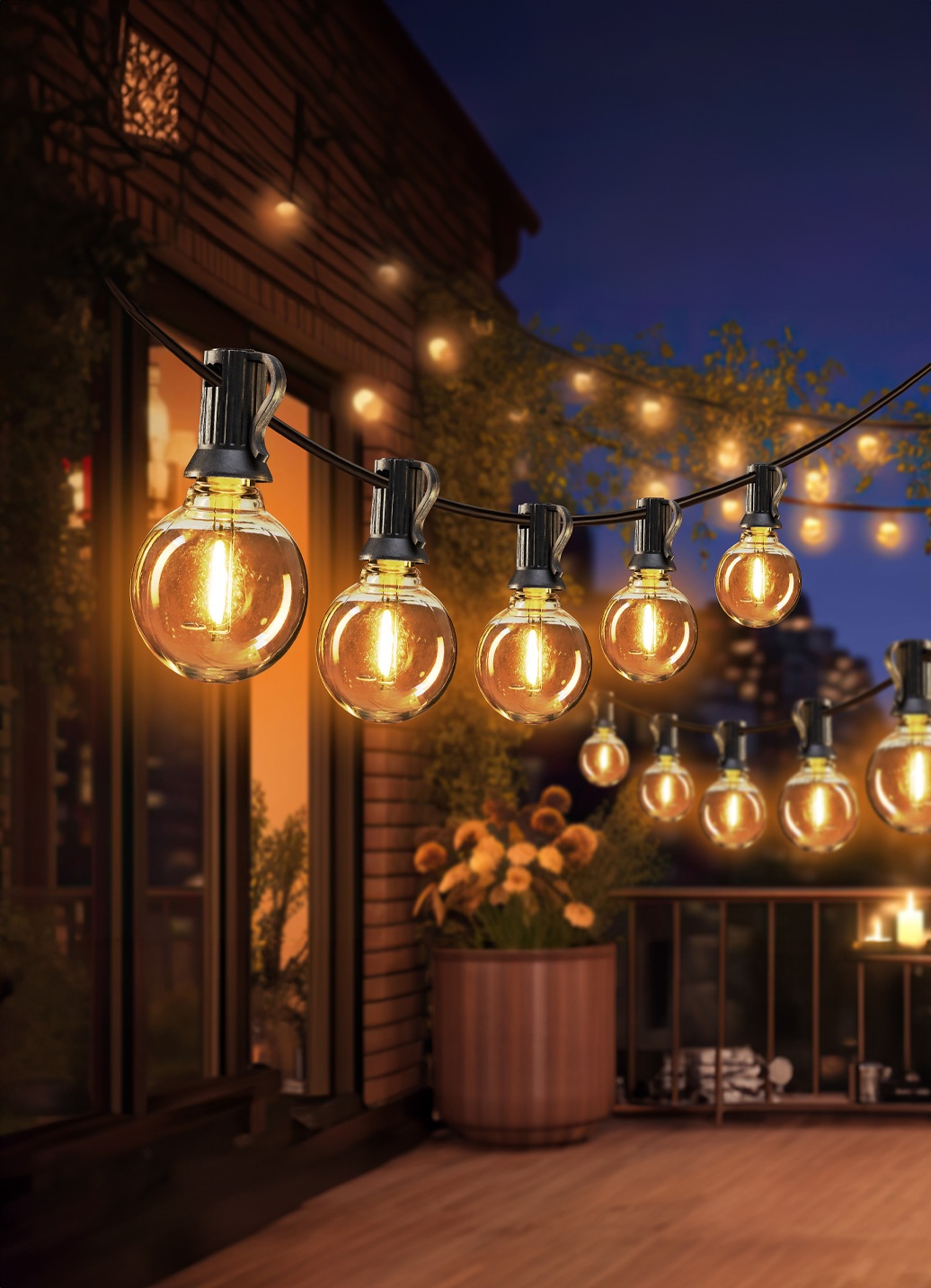 LED-Lichterkette mit Fernbedienung