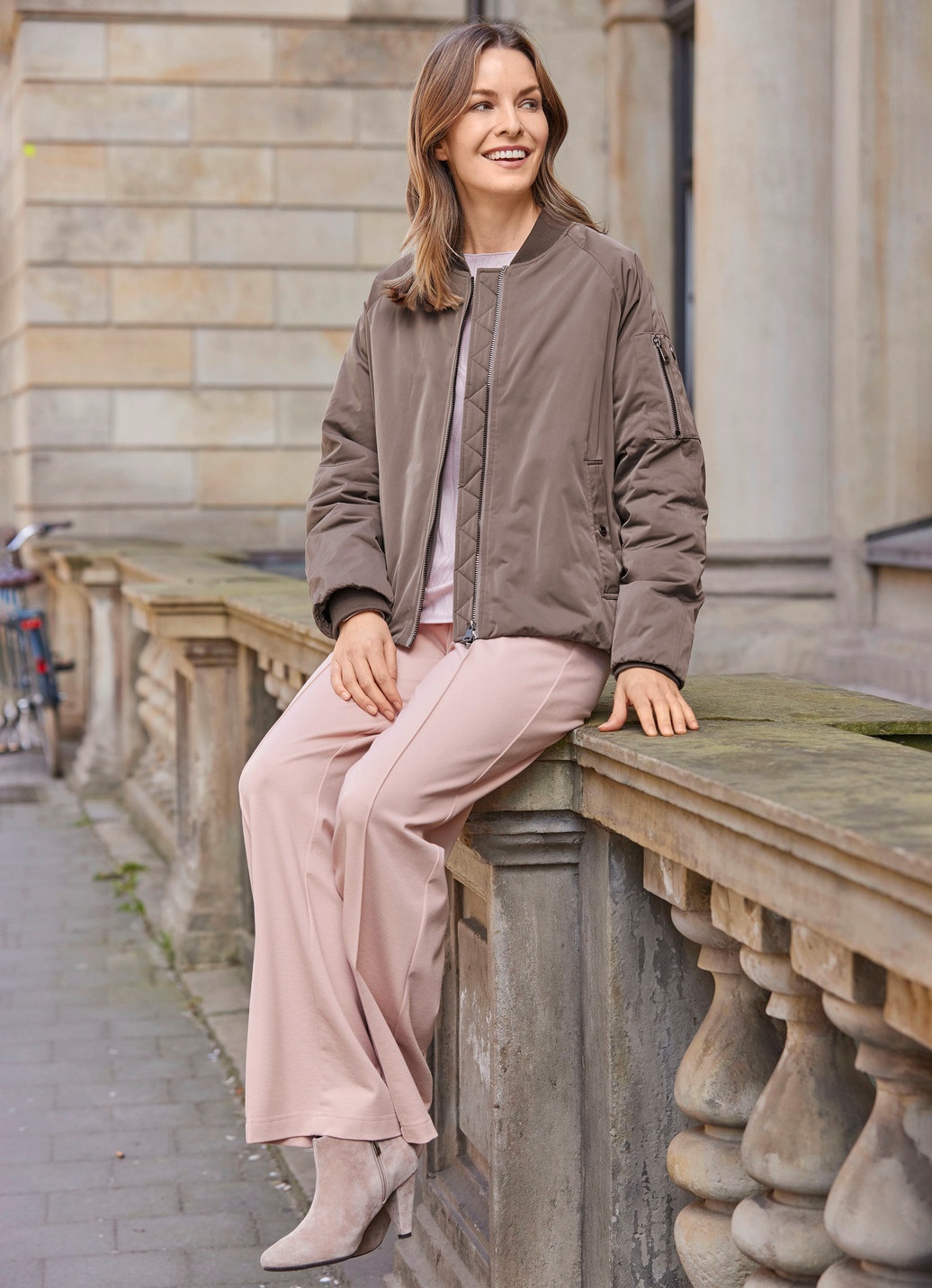 Funktionsjacke in Blousonform