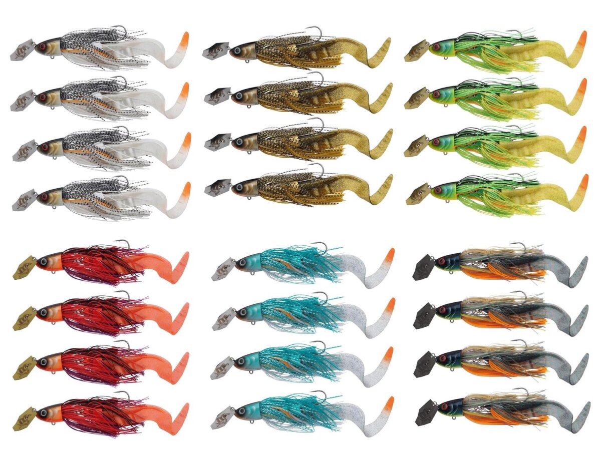 Abu Garcia Beast Bladed Jig 25cm 50g 4pcs Köder