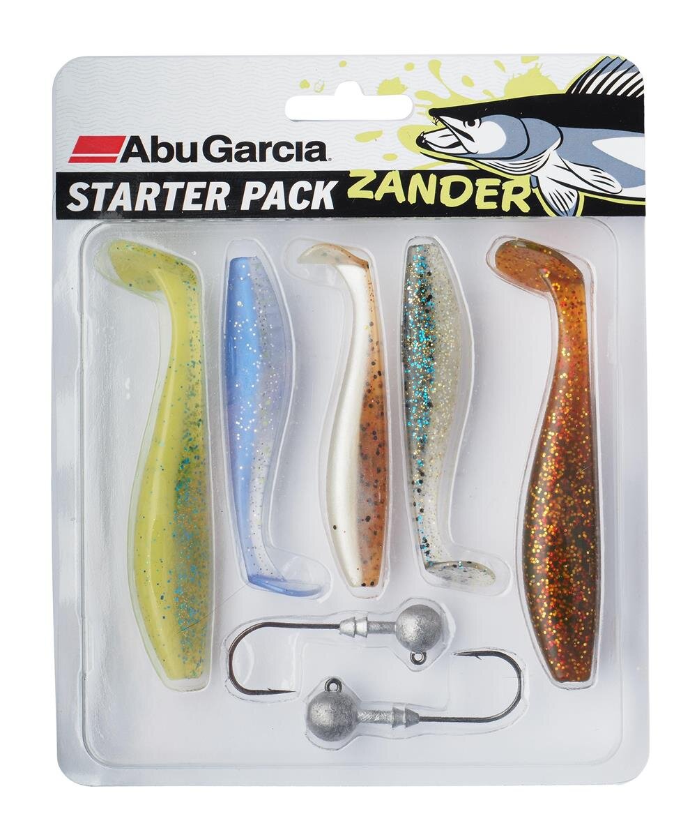 Abu Garcia Starter Pack Zander Kunstköder-Set zum Zanderangeln
