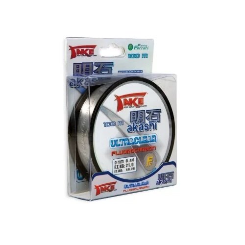 AKASHI Fluorocarbon Schnur 50m 0,20mm 8Kg