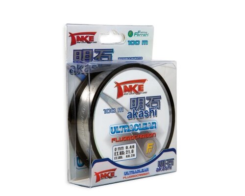 AKASHI Fluorocarbon Schnur 50m 0,22mm 9Kg