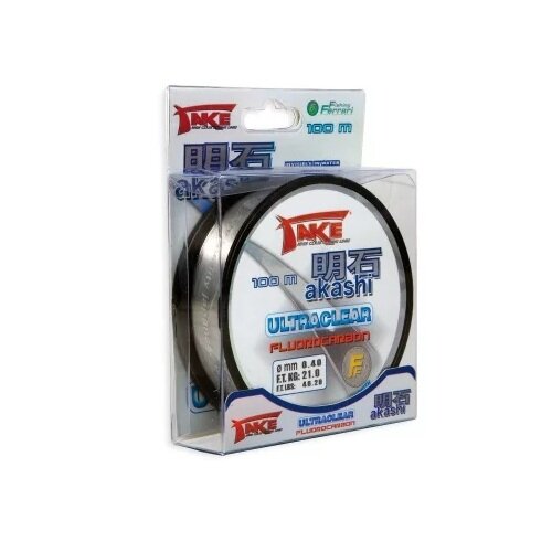 AKASHI Fluorocarbon Schnur 50m 0,40mm 21Kg