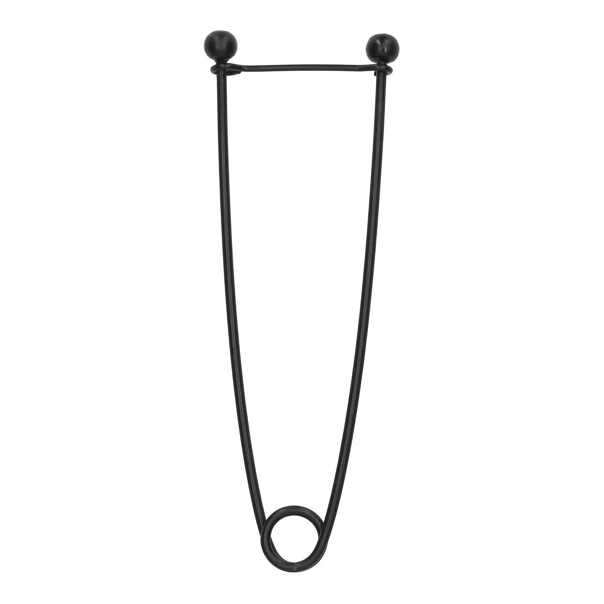 Angelspezi BALL PIKE GAUGE / LRG (18cm) ( BLACK COATED )