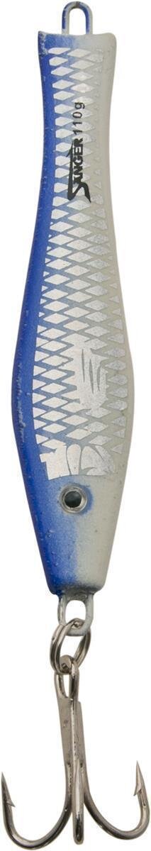 AQUANTIC 3D Holo Pilker 400g blau/silber