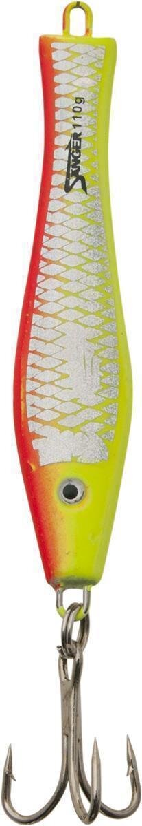 AQUANTIC 3D Holo Pilker 90g rot/gelb