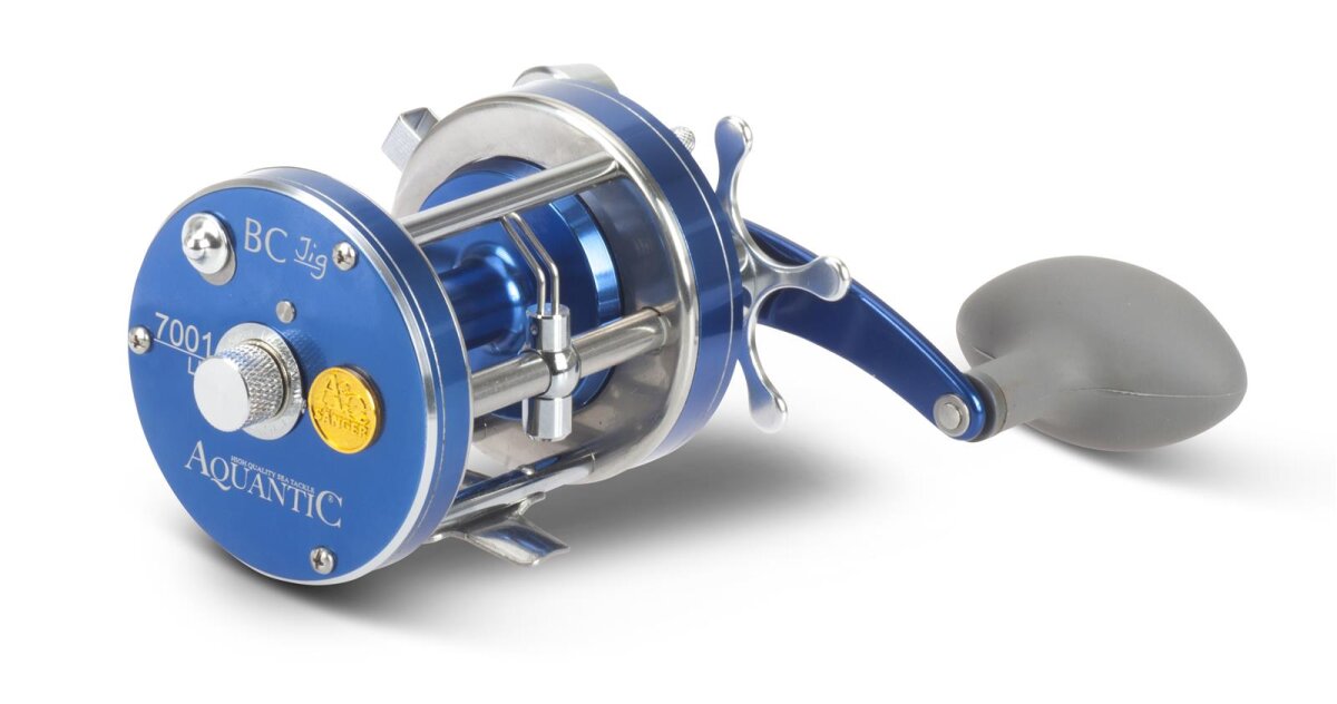 Aquantic Baitcast Jig 7001 LH linkshand Multirolle Metallrolle