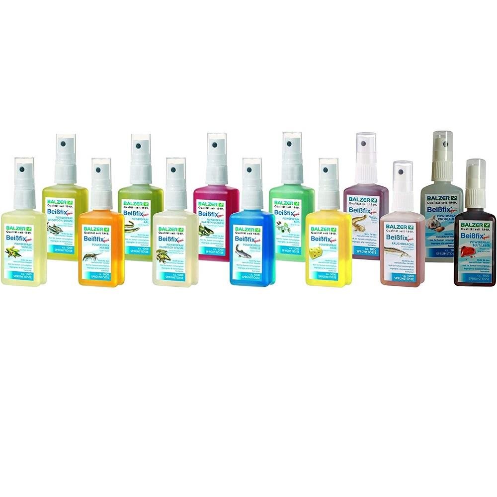 Balzer Beiß Fix Power Spray 50ml Lockstoff Aroma Köderspray Lockmittel für Köder
