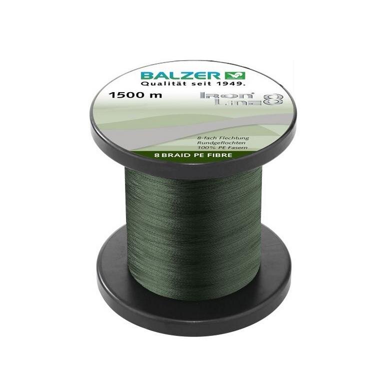 Balzer Iron Line 8 grün 1500m 0,18mm
