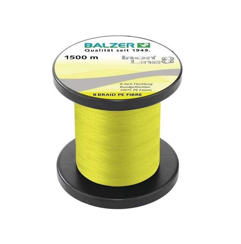 Balzer Iron Line 8 gelb 1500m 0,16mm
