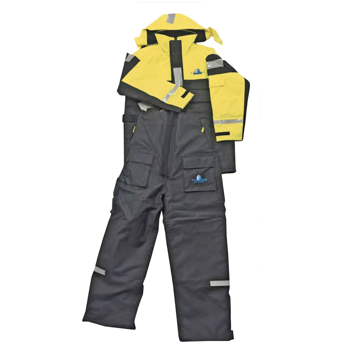 Behr Seabehr Floatation Suit yellow Schwimmanzug Norwegen Bootsbekleidung