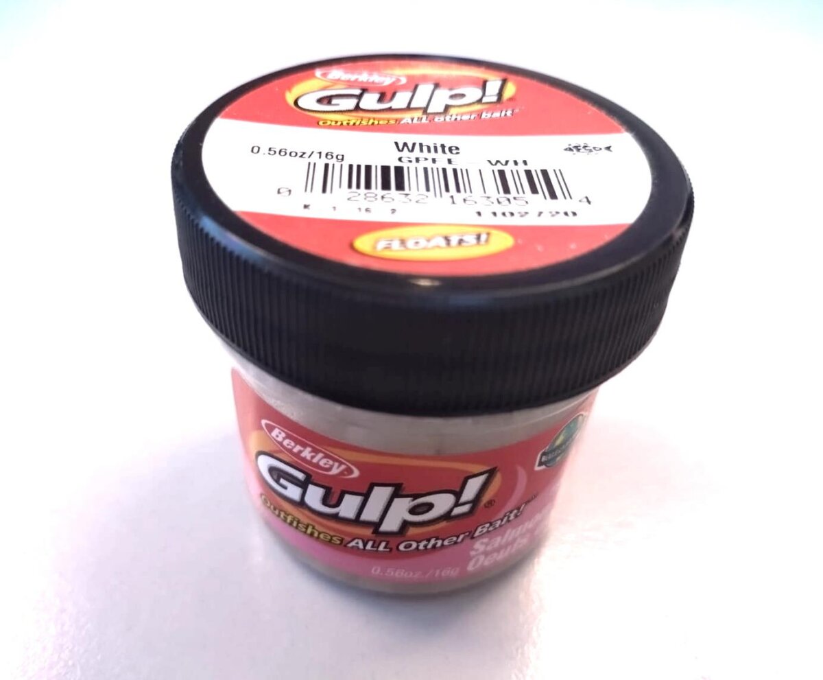 Berkley Gulp Salmon Eggs White Forellenköder 16g Weiß Floating