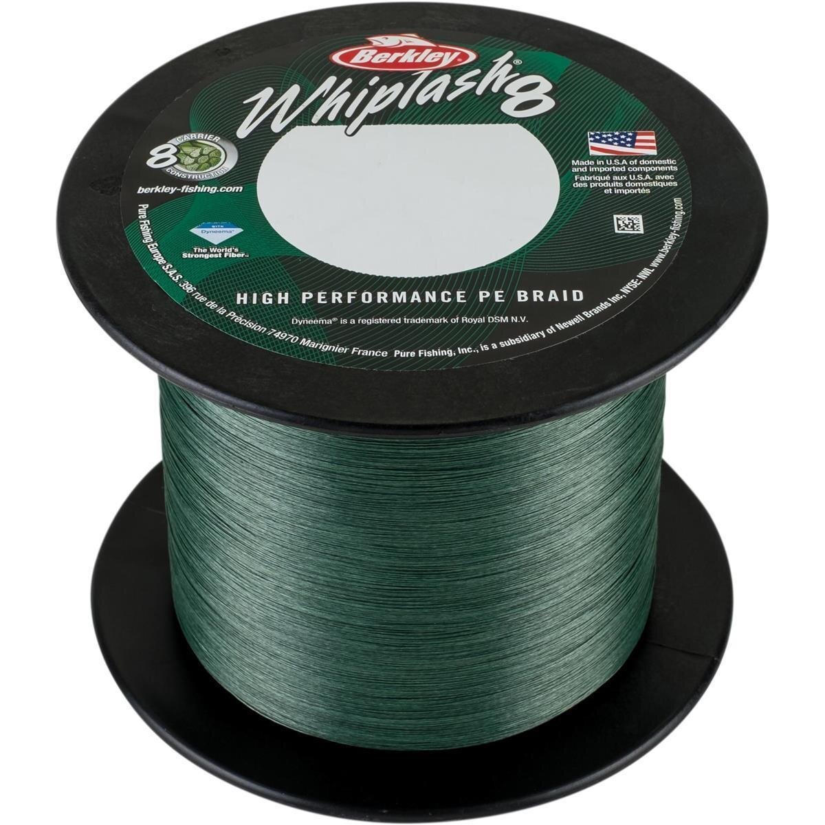Berkley Whiplash 0,28mm 2000m 44,9Kg Green geflochtene Schnur