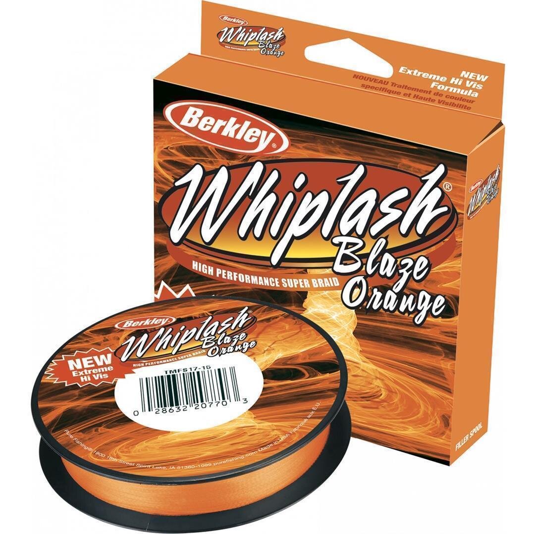 Berkley Whiplash orange 0,28mm 44,9kg 220m geflochtene Schnur