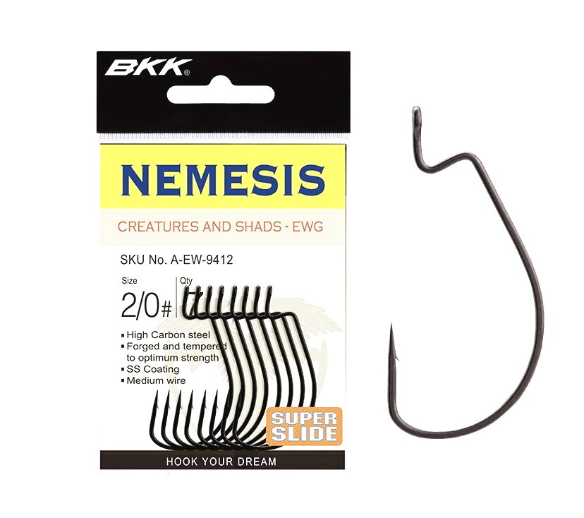 BKK Nemesis Offsethaken Gr. 1 – Gr. 5/0 Haken