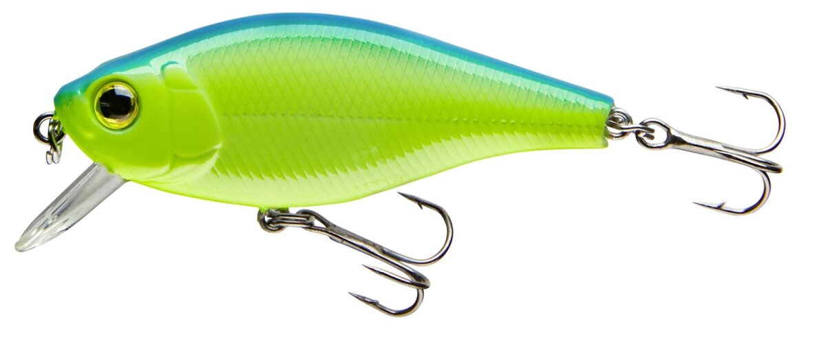 Cormoran COR F 5 6cm / 6,5g Hot Chartreuse Wobbler Kunstköder Crankbait