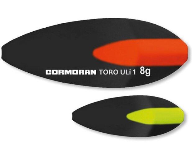 Cormoran Innerline Trout Spoon Toro ULi 1 – 4.4 black/black Forellenblinker