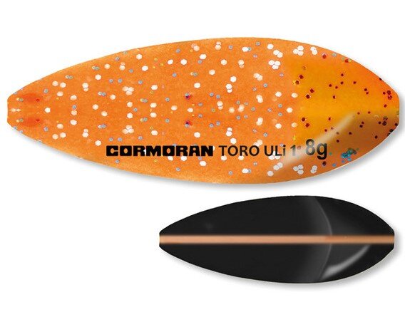 Cormoran Innerline Trout Spoon Toro ULi 1 – 4.4 orange/black Forellenblinker
