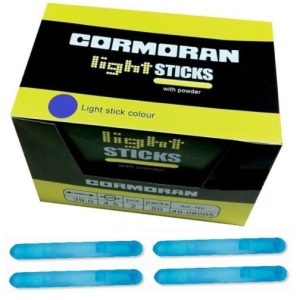 Cormoran Knicklicht 4.5x37mm blau 100 Stück Pulver Knicklichter