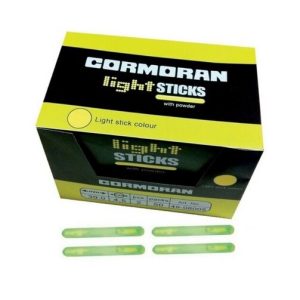 Cormoran Knicklicht 4.5x37mm gelb 100 Stück Pulver Knicklichter Cormoran Knicklicht 4.5x37mm gelb 100 Stück Pulver Knicklichter