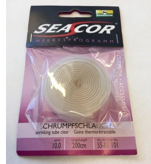 Cormoran Schrumpfschlauch transparent 2m 10mm dick