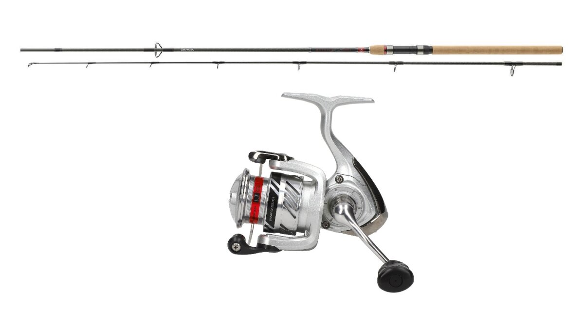 Angelset Spinncombo Daiwa Ninja Spin 2,40m / 15-50g mit Crossfire LT 3000-C Angelrolle