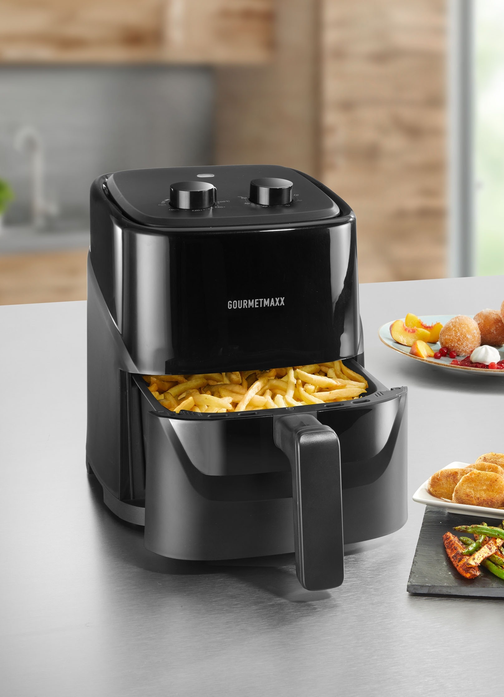 Energiesparende Heißluft-Fritteuse – ideal für kleine Haushalte