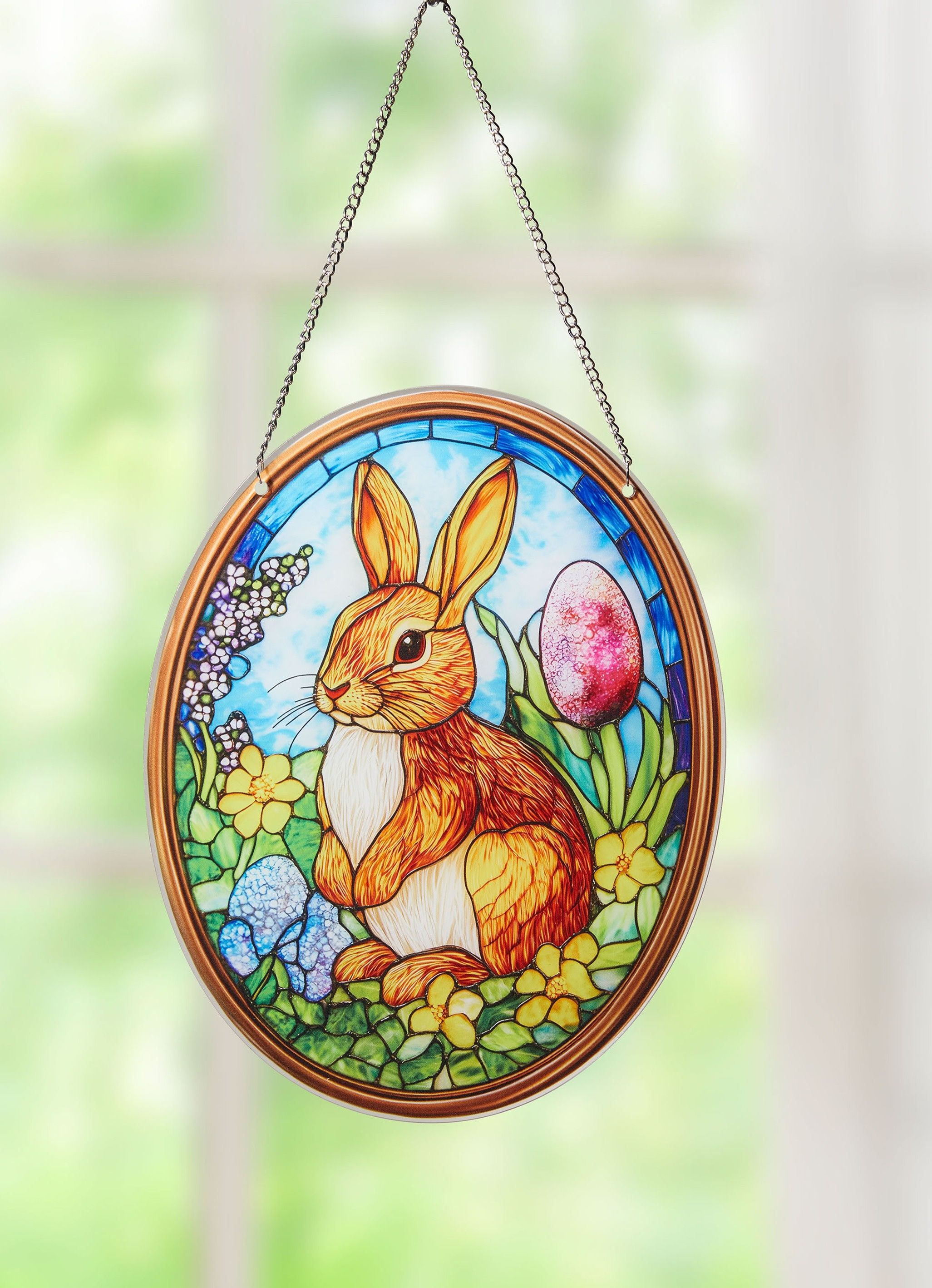 Sonnenfänger Osterhase aus Acrylglas