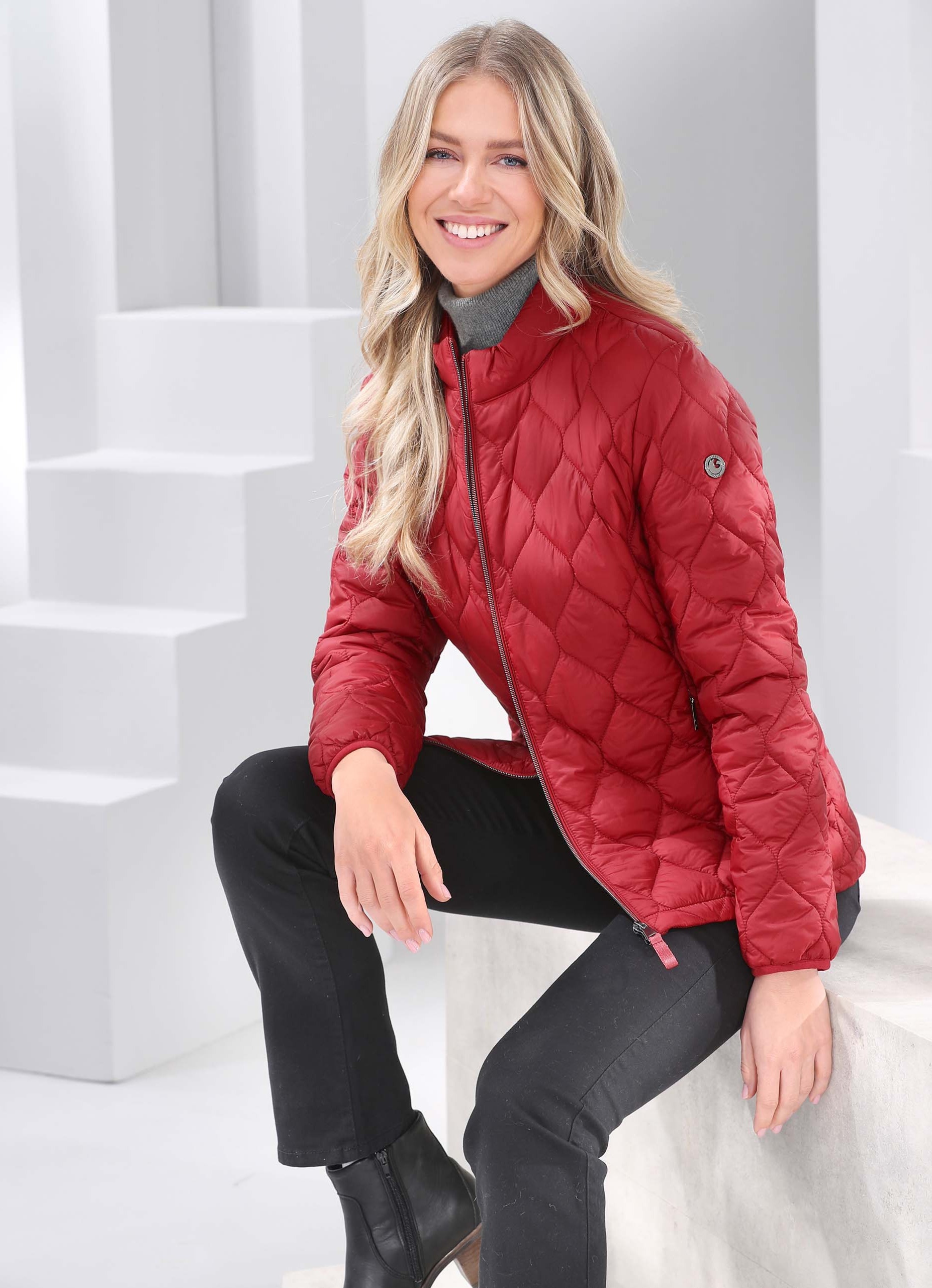 Funktionsjacke mit Zwiebelstepp