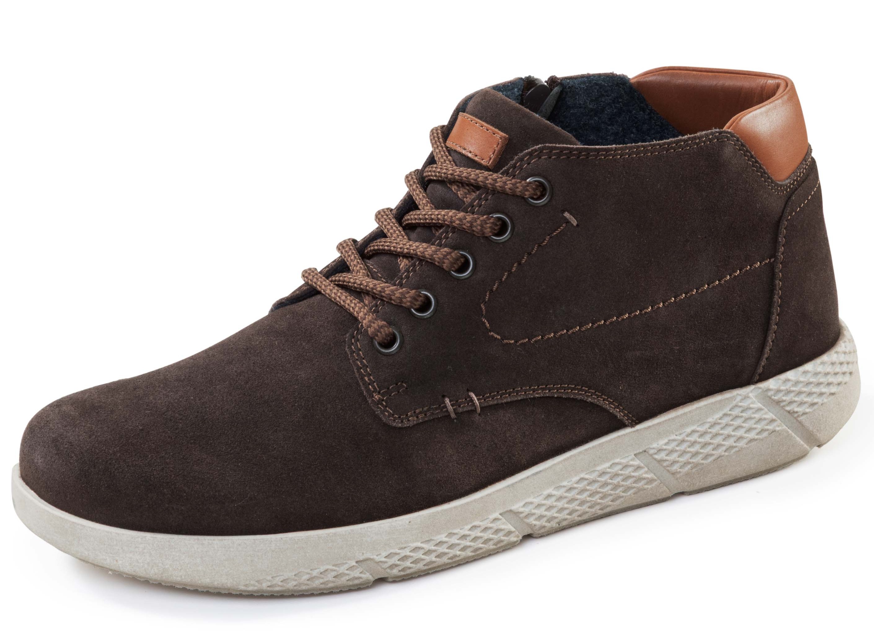 GINO GALANTE, bequeme Herren-Boots, Weite H, mit herausnehmbarem Fußbett