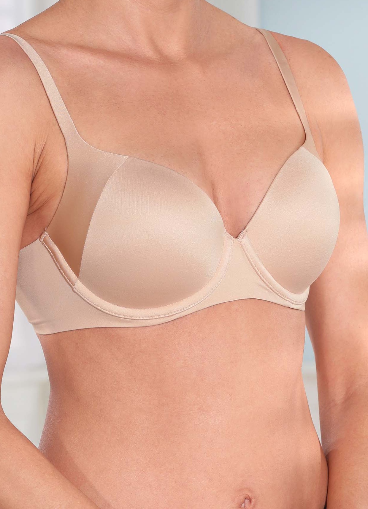 Triumph-Body Make-up Soft Touch  Bügel-BH mit atmungsaktiven Cups