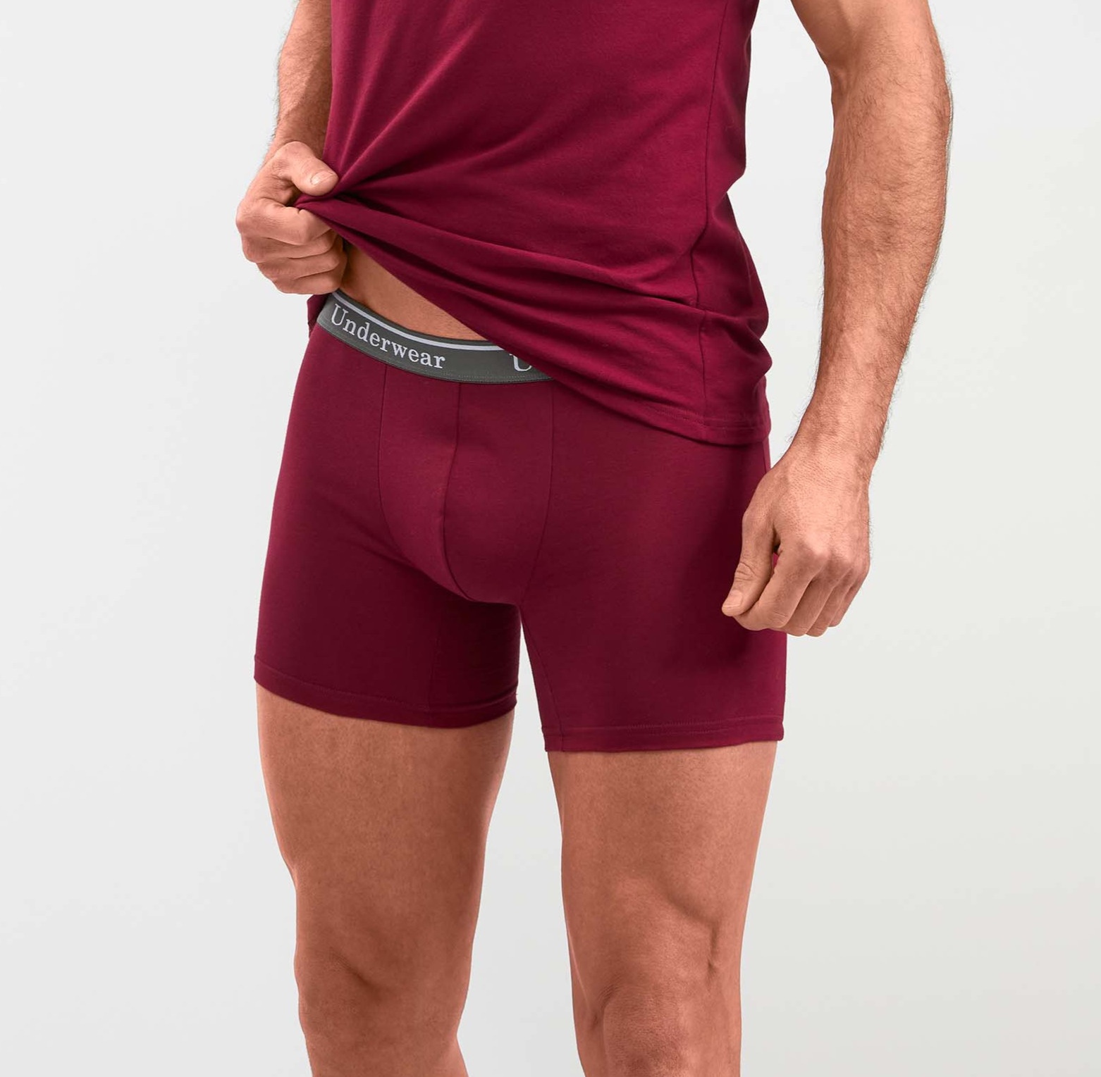 Dreierpack Pants mit etwas längerem Bein