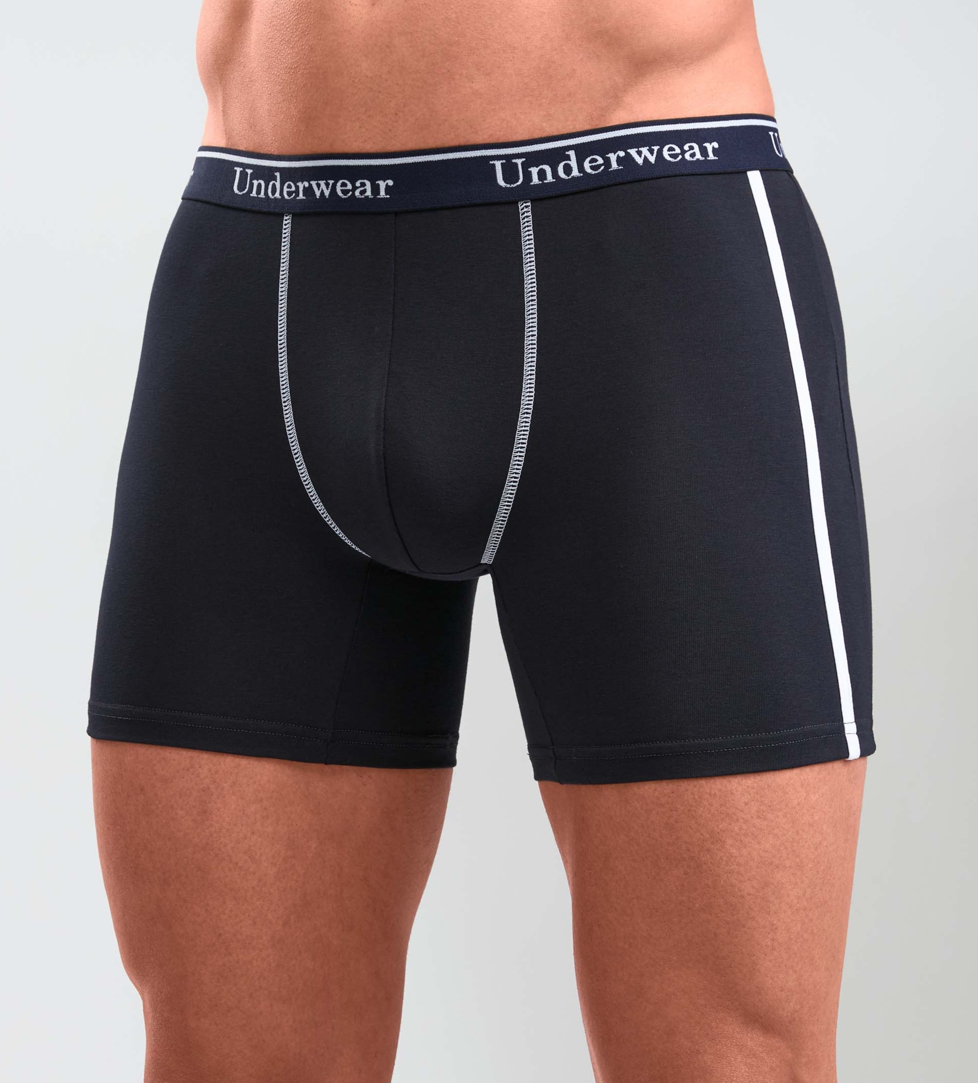 Fünferpack Pants mit etwas längerem Bein