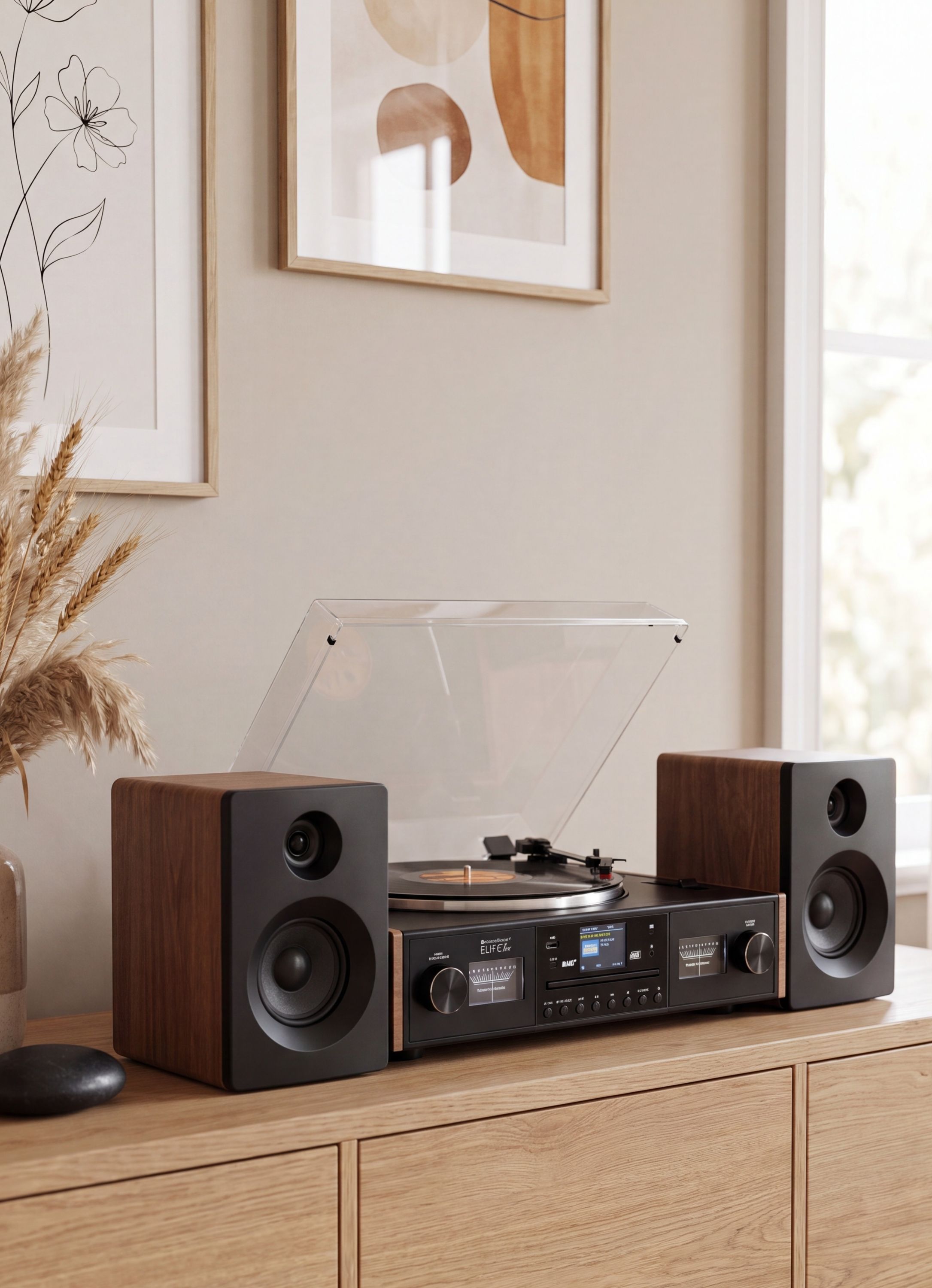 „soundmaster“ PL920 Nostalgie-Stereoanlage mit DAB+