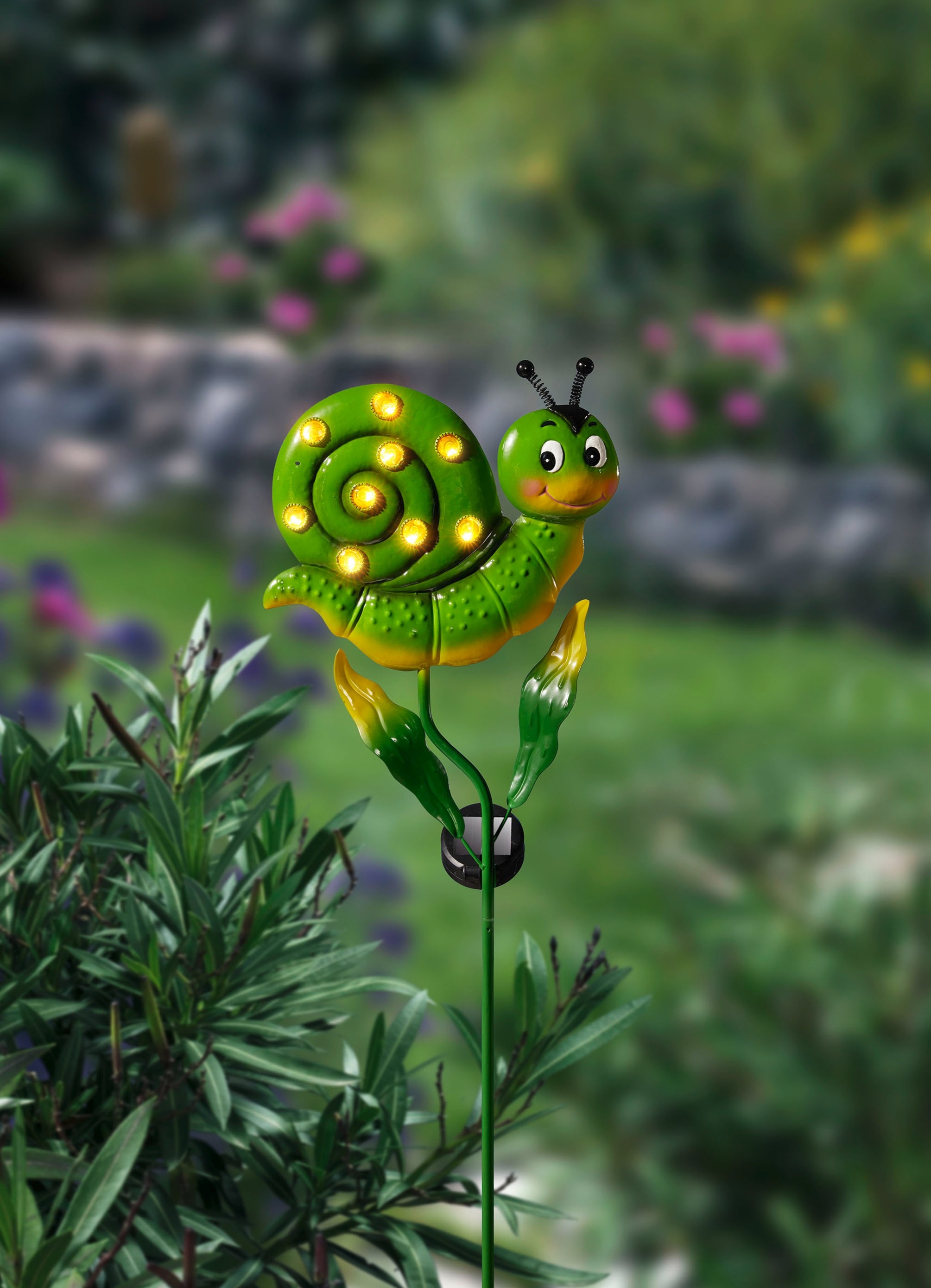 Solarstecker Schnecke