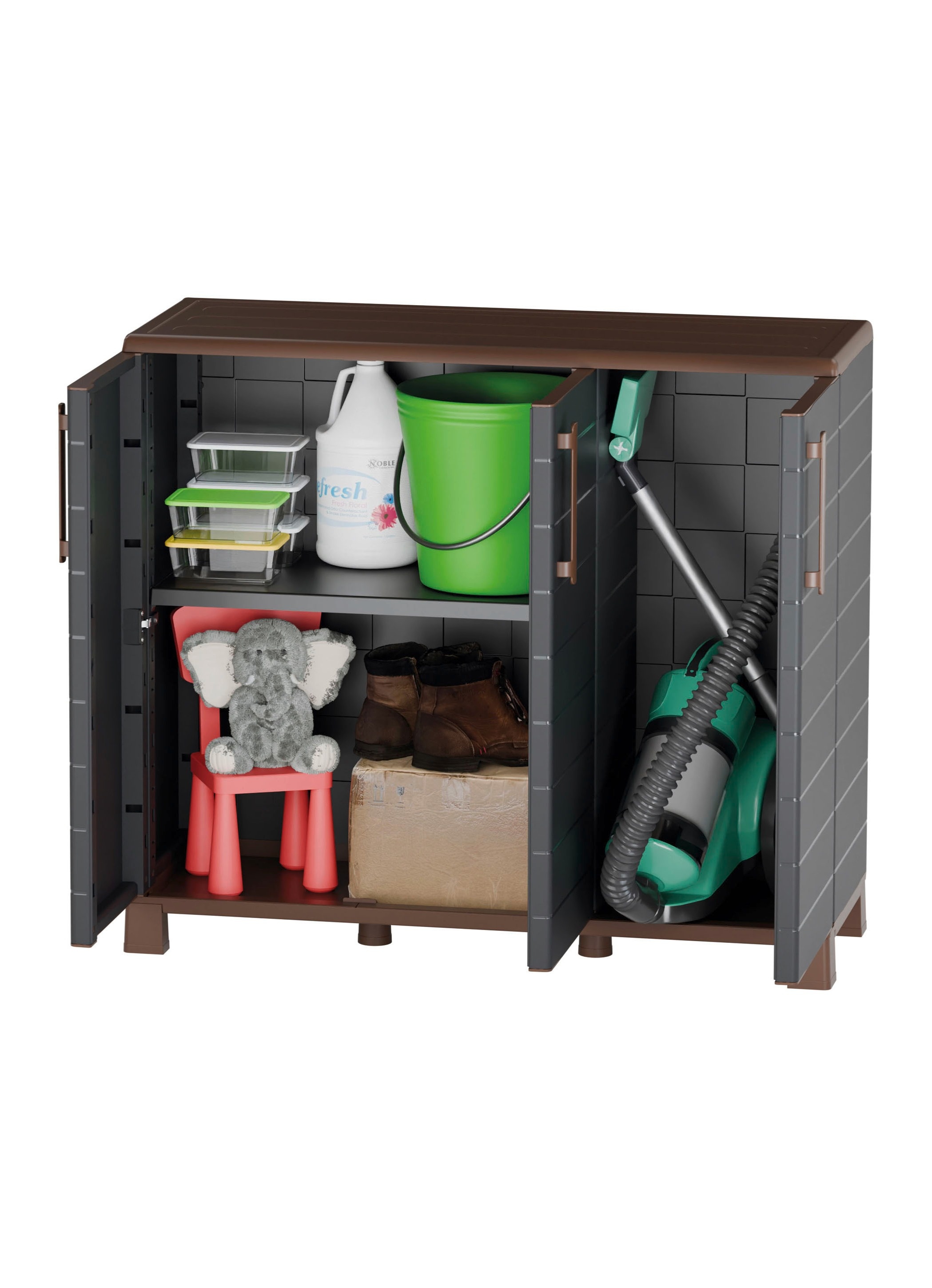 Gartenschrank „Portofino Night“, 3-türig
