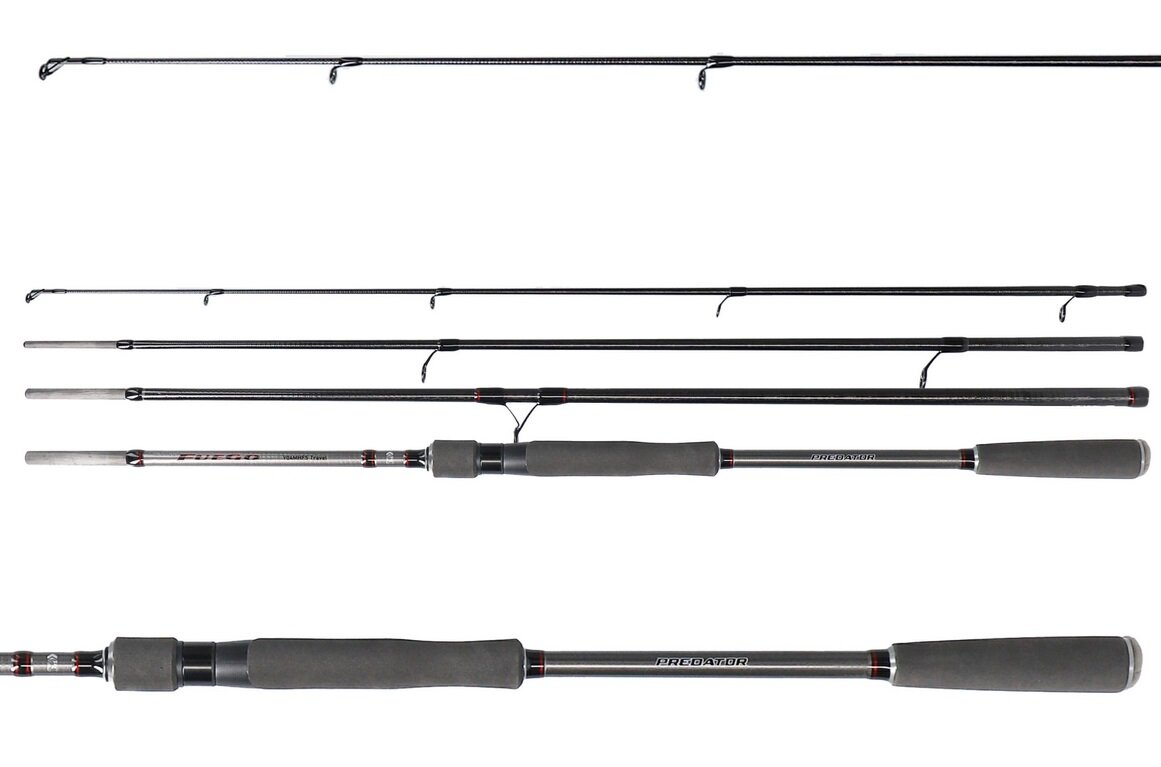 Daiwa Fuego Predator Travel Spinnrute Reiserute mehrteilige Raubfischrute