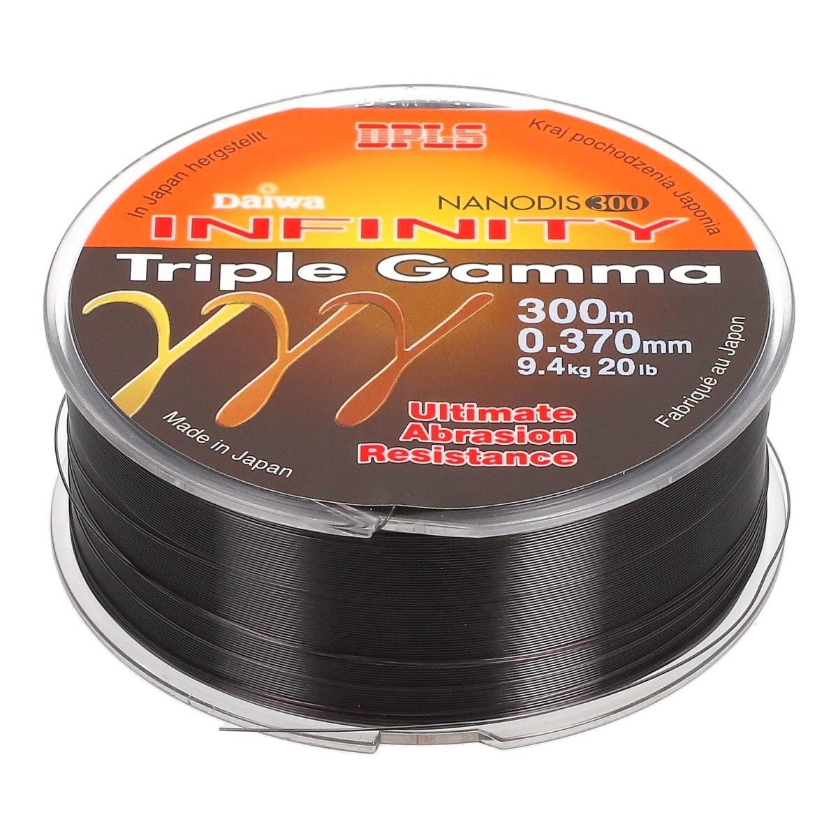 Daiwa Infinity Triple Gamma Schnur 0,37mm 9,40Kg 300m Made in Japan