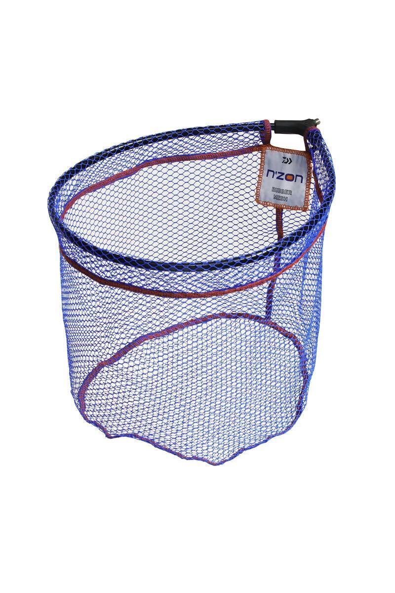 Daiwa N’Zon Rubber Mesh Landing Net 50x40cm Kescherkopf Gummiert