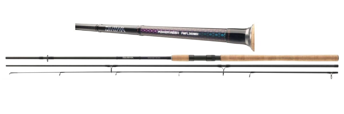Daiwa Powermesh Float 3,90m / 15-35g Floatrute Matchrute 3-teilig