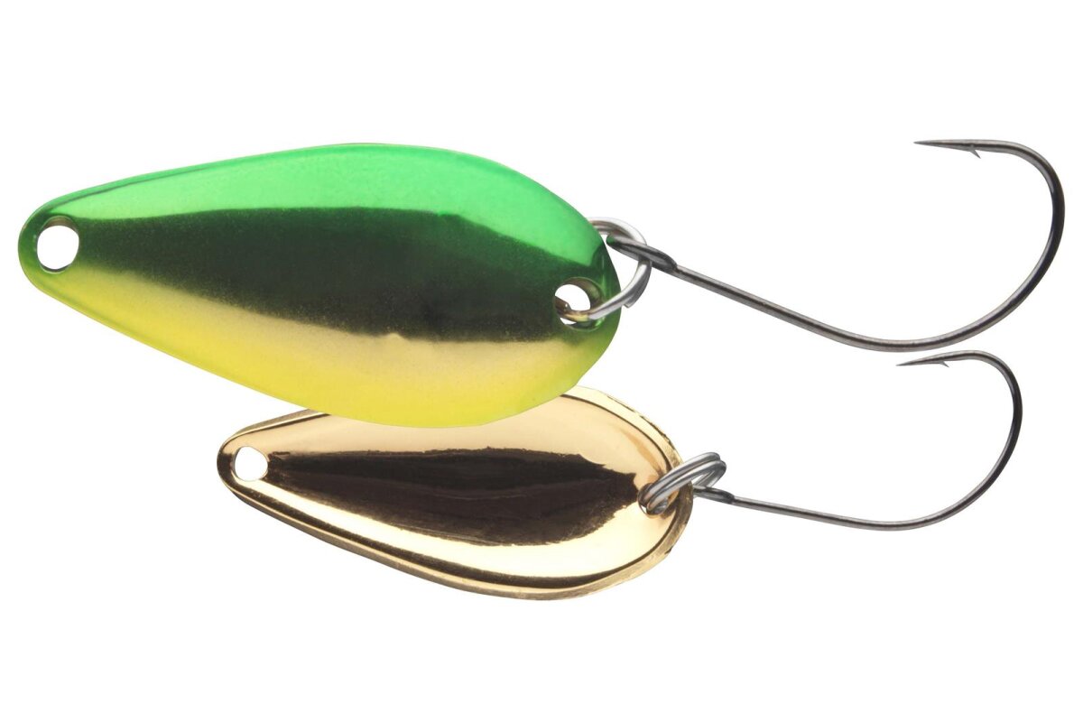 Daiwa Presso LMN 2,4 cm 1,9g flashing green Blinker