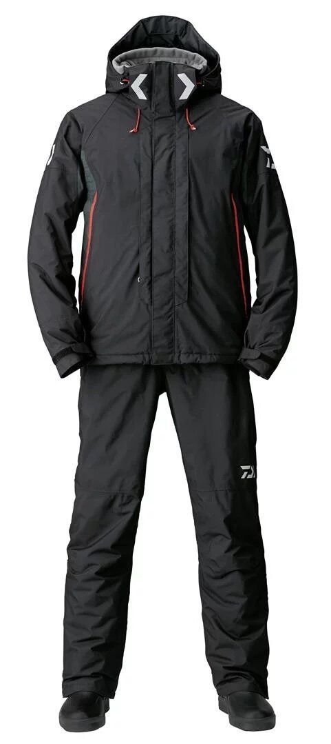 DAIWA RAINMAX ® HYPER Combi-Up Hi-Loft Winteranzug schwarz Gr. XXXL Thermo Suit