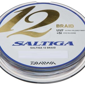 Daiwa Saltiga 12 Braid 0,16mm 14kg 300m Multi-Color Geflochtene Schnur